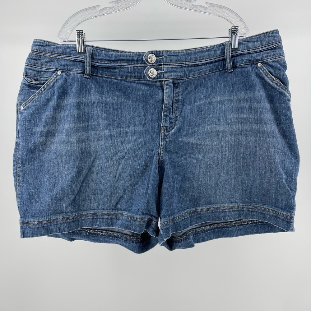 Lane Bryant Blue Jean Shorts